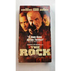 The Rock - VHS Tape - Nicolas Cage Sean Connery